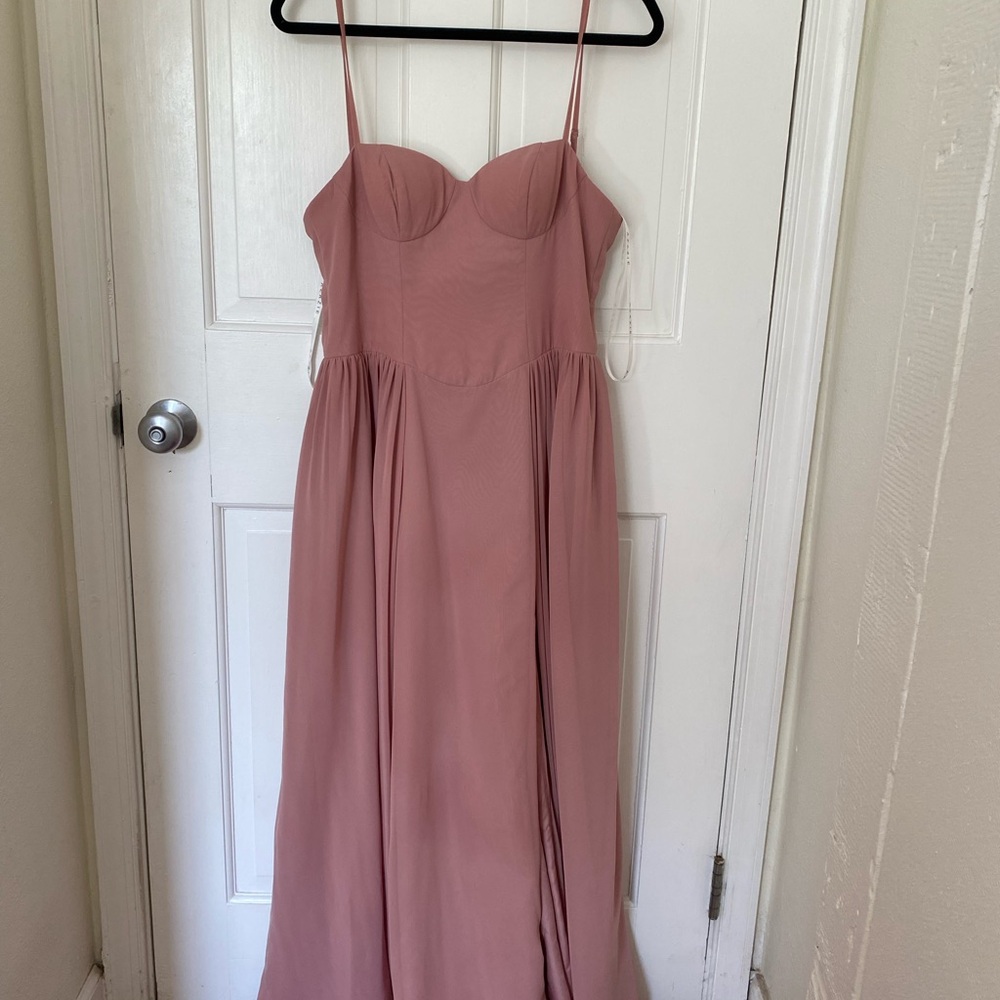 Azazie Dusty Rose Bridesmaids Dress